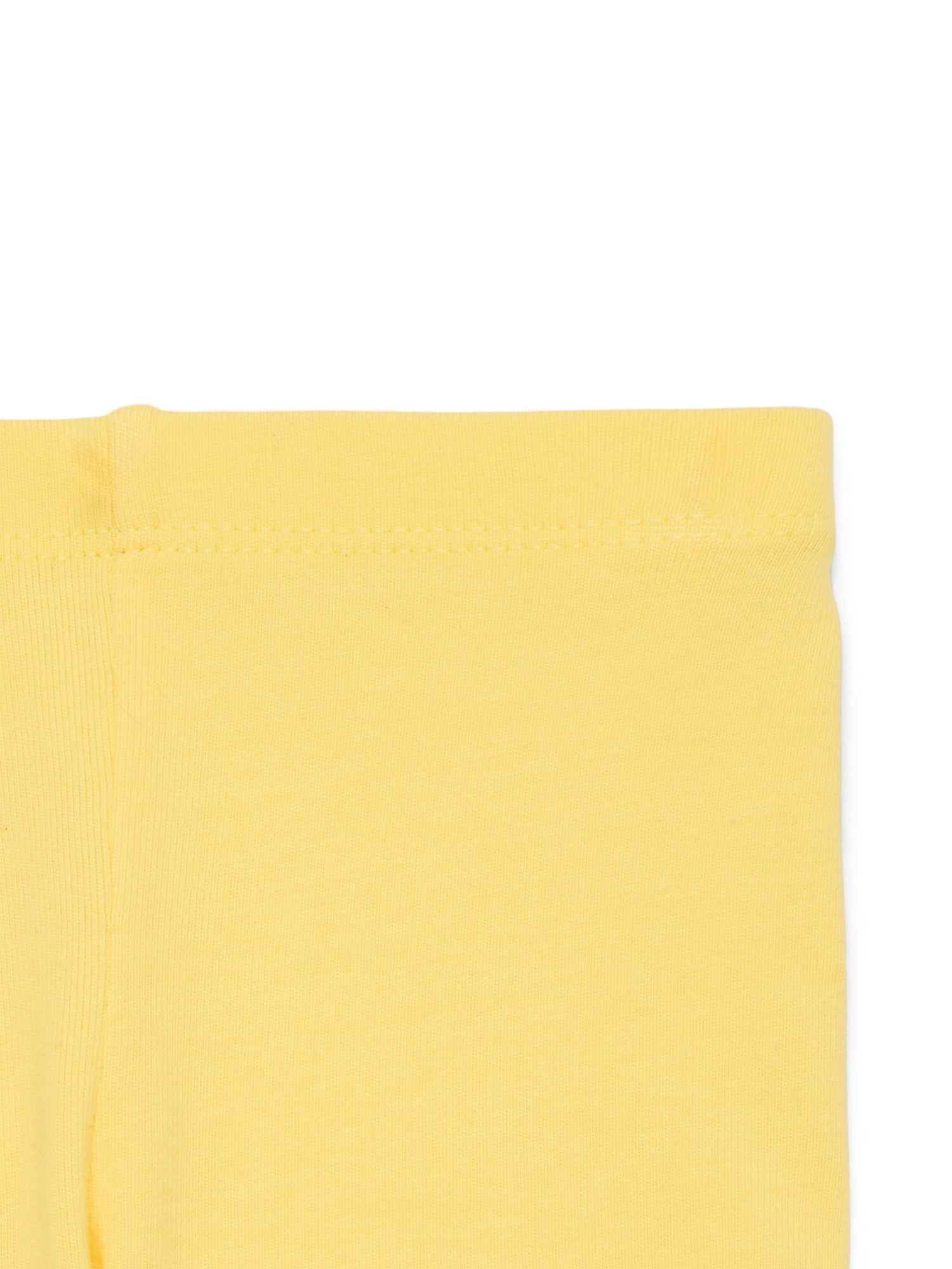Wonder Nation Baby Girl Bike Shorts, Sizes 0-24 Months