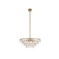 thumbnail image 1 of Elegant Lighting Ella Suspension 24 Pouces en Laiton, 1 of 2