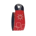 thumbnail image 2 of Pulseras que brillan intensamente iluminan el brazalete LED luminoso para ciclismo nocturno (rojo), 2 of 6