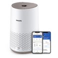 thumbnail image 1 of Philips AC0650/10 - Purificador de aire serie 600, ultra silencioso y eficiente energéticamente para alérgicos, filtro HEPA elimina el 99,97% de los contaminantes, para habitaciones de hasta 44 m²,, 1 of 5