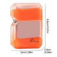 thumbnail image 3 of Aufmer Quicksand Luminous Windproof Lighter,refillable lighters,Luminous Transparent Oil bin fine Gift, 3 of 8