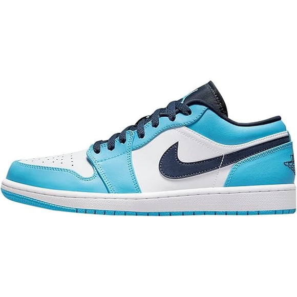 Nike Men's Air Jordan 1 Low Blue/white running shoes