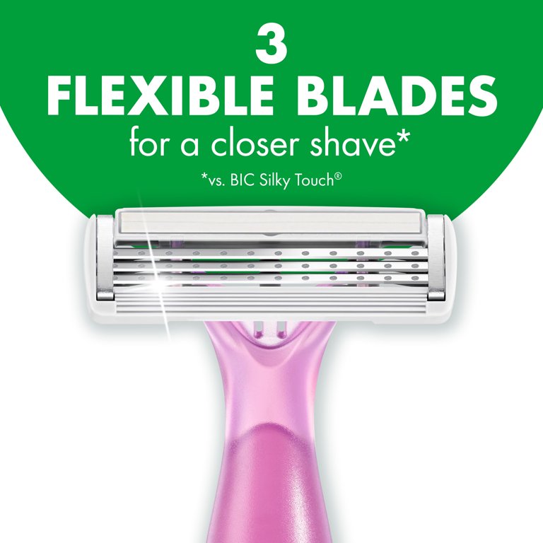 BIC Soleil Escape Rose and Magnolia Scented 3-Blade Women's Manual