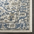 thumbnail image 3 of SAFAVIEH Carolina Bronte Floral Bordered Area Rug, Cream/Dark Blue, 5'1" x 5'1" Square, 3 of 7