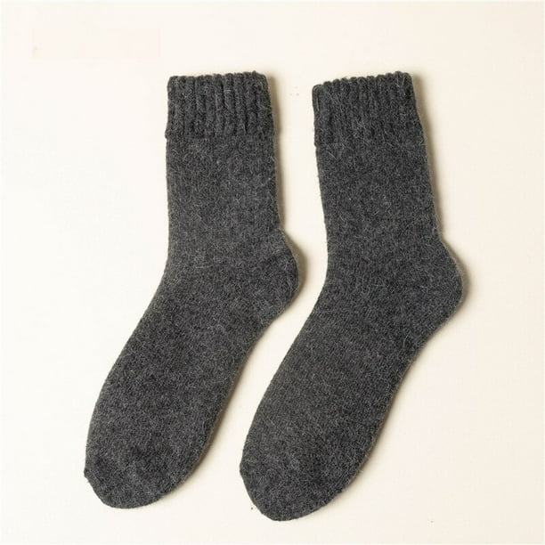 YBCCBY 5 Pares De Calcetines Térmicos Para Hombre, Calcetines De Lana De Merino Gruesos, Calcetines De Senderismo, Calcetines Térmicos, Calcetines Cálidos De Invierno, Calcetines De Punto