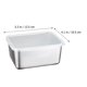 thumbnail image 2 of unbranded Caja Rectangular Para Refrigerador En Acero Inoxidable Con Hermético Plata, 2 of 8