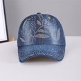 thumbnail image 5 of Hkoxplj Women's Baseball Caps Adjustable Breathable Trucker Hat Sequins Casual Sports Cap Hat Ladies' Summer Fall Essentials Accessories, 5 of 5