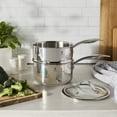 thumbnail image 4 of Henckels Aragon 2.5-qt Stainless Steel Saucepan with lid & steamer insert, 4 of 4