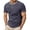 Dark Blue, variant on NinXxx Men's Crew Neck Short Sleeve Soft Breathable Everyday Comfort Tee Black XL Black XL