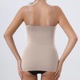 thumbnail image 4 of Blusa moldeadora informal de verano sin mangas con cuello en V para mujer, 4 of 7