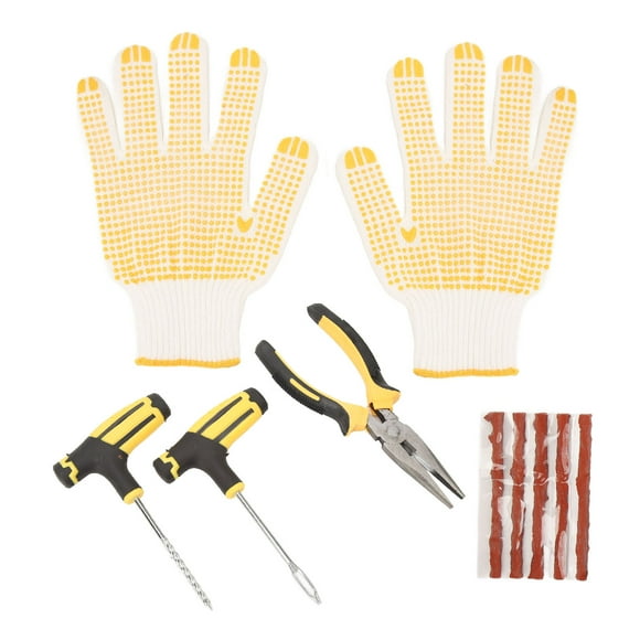 Car Tire Repair KitTubeless Tire Repair Kit Flat Tire Repair Tools Tire Puncture Repair Kit Unrivaled Performance