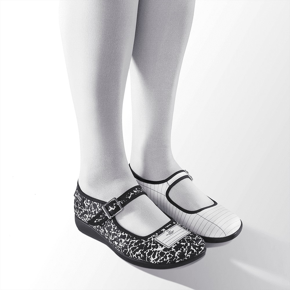 notebook mary jane shoes