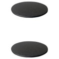 thumbnail image 4 of Moyic Mantel Mantel impermeable Protector elástico Color sólido No Wash Cover Home Kitchen Party Bar Negro Negro 2Conjunto, 4 of 6
