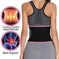 thumbnail image 5 of FITVALEN Sweat Waist Trimmer for Women Premium Tummy Control Girdle Neoprene Ab Belt Sauna Suit, 5 of 8