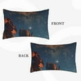 thumbnail image 2 of JUNZAN Cowboy Boots Under Starry Sky Pillow Cases Standard Size, with Envelope Closure Bed Pillow Cases(without pillow core),20"x30" inches, 2 of 5