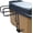 A, variant on YUSAZENS Hot Tub & Spa Cover Lifter - Adjustable U-Arm Mount, Easy Installation - Sturdy Aluminum Support - Fits Width 53.1''-92.5'' & Height 30''-40'' - Single Gas Bar