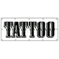 thumbnail image 1 of 48"x120" Tattoo Banner Sign Shop Artist Signs Gun neon Piercing, 1 of 1