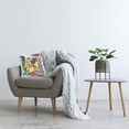 thumbnail image 3 of Stupell Industries Modern Tiger & Leaves Decorative Printed Throw Pillow, 18 x 18, 3 of 8
