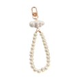 thumbnail image 2 of Llavero con perlas artificiales perfke accesorio para bolso estuche para auriculares y coche Estilo A, 2 of 9