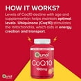 thumbnail image 5 of Qunol CoQ10 Gummies, 100mg,  Ultra-High Absorption, Heart Health Supplement, 60 Count, 5 of 9