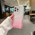 thumbnail image 5 of for iPhone 16 Pro Max Case Clear, Transparent Hybrid Crystal iPhone 16 Pro Max Phone Case [Hard Plastic & Soft Silicone Bumper] Acrylic Non-Yellowing Thin Slim Protective Cover for Women, Pink, 5 of 10