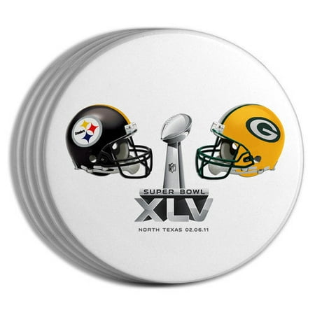 The Memory Company 2011 Super Bowl Dueling Coasters (Set of 4)
