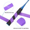 thumbnail image 3 of Anti Slip Sweatband Absorbent PU Tennis Badminton Racket Grip Tape, Purple 4 Pack, 3 of 6
