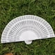 thumbnail image 1 of Fiudx Abanico de Boda de Madera, Tallado a Mano, Elegante Accesorio de Verano, Recuerdo para Fiestas Al Aire Libre, Decoración de Jardín, Ligero y Portátil, 23 Cm de Ancho y Flecos., 1 of 2