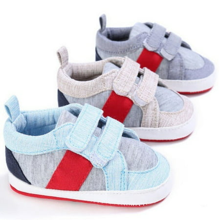 Infant Baby Shoes Boys Girls Soft Sole Sneaker Crib Shoes Size For 3 ...
