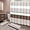 Brown Striped, variant on Beige Striped Bathroom Set with Shower Curtain and Bath Rugs and Accessories,Boho Modern Non-Slip Shower Curtain Set,Bathroom Decor 3 Pcs