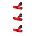 thumbnail image 3 of yingyy Guidon Rallonge de Poignée avant Support d'Extension Téléphone Portable Lampe de Poche Support Support de Montage Cadre Fixation Pince Unique Rouge 3Set, 3 of 6