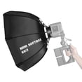 thumbnail image 1 of Mount  55K 55cm/22in  Photography Softbox with Bowens Mount Removeable Diffuser Carrying Bag for YONGNUO YNLUX100/ YNLUX100 Pro Video Light, 1 of 7