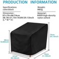thumbnail image 3 of LLC 2-Pack of 210D Outdoor Chair Covers, 3 of 5