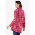 thumbnail image 2 of Woman Within Plus Size Petite Perfect Long Sleeve Shirt, 2 of 6