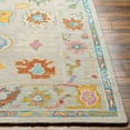 thumbnail image 3 of Hauteloom Kapaya Wool Hallway, Kitchen Runner Rug - Traditional - Yellow, LightPink, Aqua - 2'6" x 10', 3 of 6