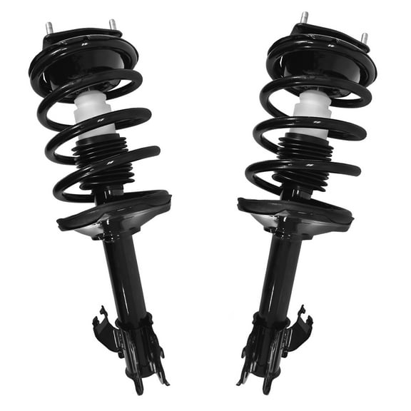 Detroit Axle - 2 Front Struts for 1999-2002 Nissan Quest Mercury Villager, 2000 2001 Struts with Coil Spring Assembly Replacement Suspension