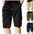 thumbnail image 4 of Akiihool Boys Shorts Quick Dry Baby Boys Elastic Waist Shorts Summer Casual Sports Shorts Kids Outdoor Sports Sports (Black,5-6 Years), 4 of 6