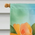thumbnail image 3 of Florida Orange Blossom in Watercolor House Flag 28 in x 40 in, 3 of 5