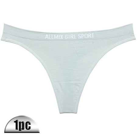 Warm Color Women Panties Cotton Thong G String Letters Low Waist Panty Women Briefs Underpants Girls Fitness Underwear