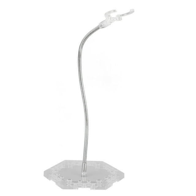 6inch Action Figure Stand, ABS Stainless Steel Stable Display Holder for Doll, Model, Anime Figure