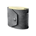 thumbnail image 1 of Clearance! The Wrap Wallet Fast Access Holder for Leather Wallet Organizer Handy Purse with Clasp Home Textile Storage,Grey, 1 of 7