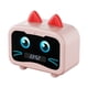 thumbnail image 4 of Reloj despertador con forma de gato de dibujos animados para niños, Altavoz Bluetooth, reloj de mesa LED, Mini reloj despertador recargable con Bluetooth, reproductor de música de bajo, 4 of 5