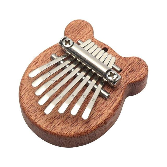 Kalimba Music Instrument, 8-note Thumb Piano, Wooden Tuned Notes, Portable Handheld Melody Maker, for Adults Age 312, Gift for Musicians, Beginner Folk Music Accessory, Ihhxbz | A