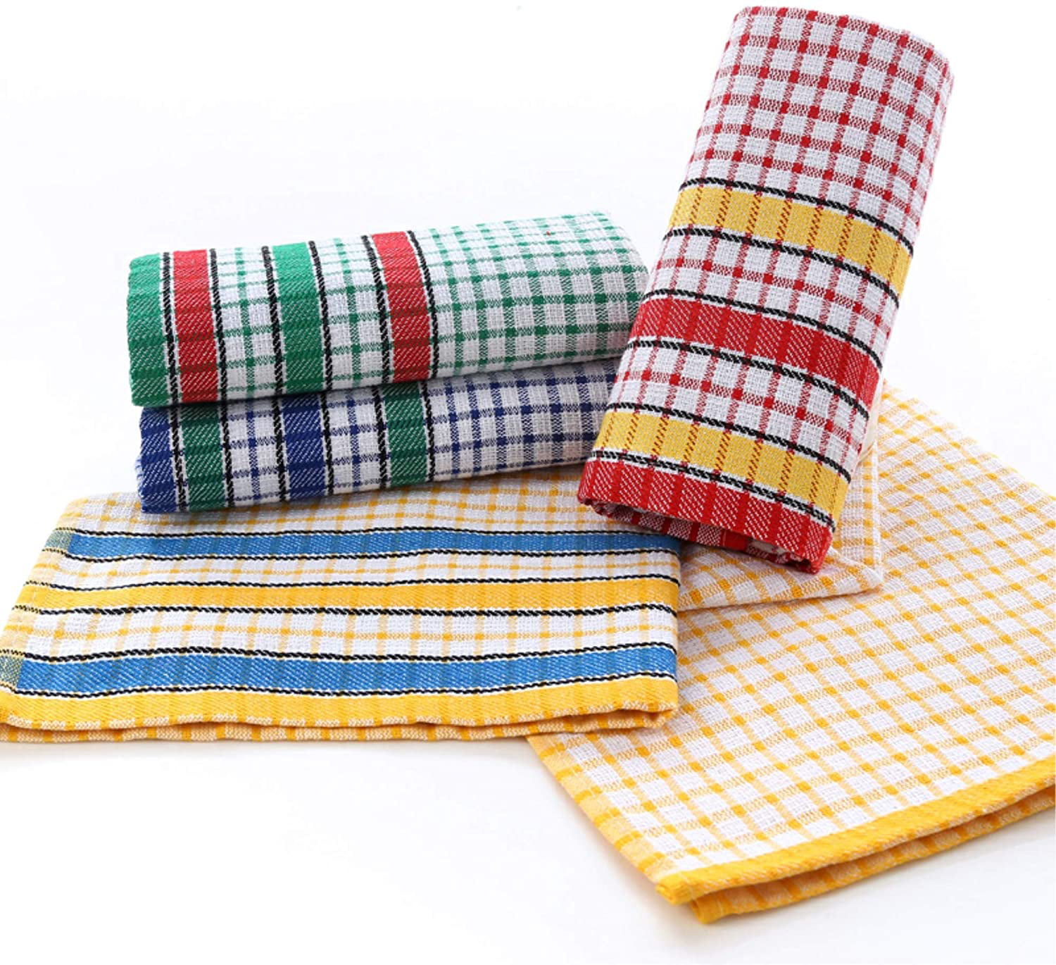 Kitchen Dishcloths, Solid Color Square Dish Towels, Bulk Cotton Kitchen  Dish Cloths, Scrubbing Wash Cloths Sets, Home Decor - Temu