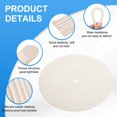 thumbnail image 3 of Uxcell 98Ft Backer Rod, 13/64 Inch Thick Silicone Rubber Foam Caulk Saver, Weather Strip Seal for Sealing Concrete Gaps, Expansion Joints, Crack Filling, Doors, Windows, White, 3 of 6