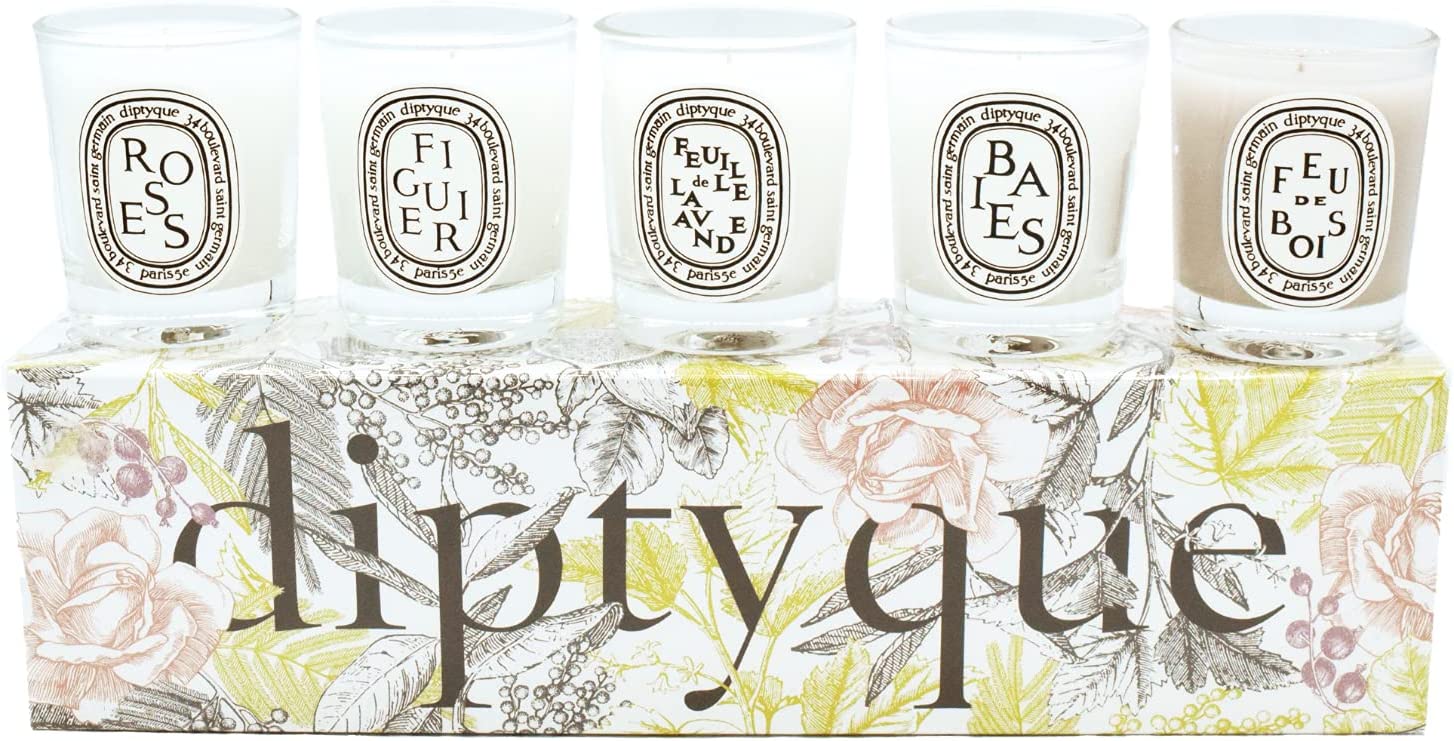 Diptyque Holiday Scented Candle Set 5x 35g/1.23oz *RARE New in Box