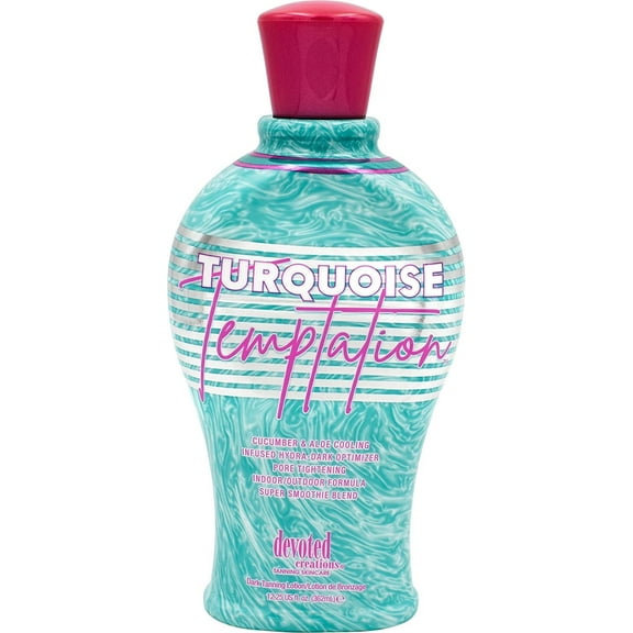 Devoted Creations Turquoise Temptation Indoor and Outdoor Tanning Lotion 12.25 oz