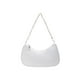 thumbnail image 4 of Bolsa De Hombro Bolso de mano de moda para mujer, bolso de hombro de cadena de Color sólido para axilas (blanco) Tmvgtek Para Estrenar, 4 of 4