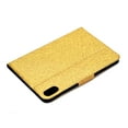 thumbnail image 5 of Dteck for iPad 10th Gen 10.9" 2022 Case, Glitter Sparkly Folio Folding Stand Smart Auto Wake/Sleep Faux Leather Protective Case with Pen Holder,Gold, 5 of 9