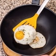 thumbnail image 3 of Culinary Couture Silicone Spatula Turner Set Stainless Steel Cooking Utensils Yellow, 3 of 10